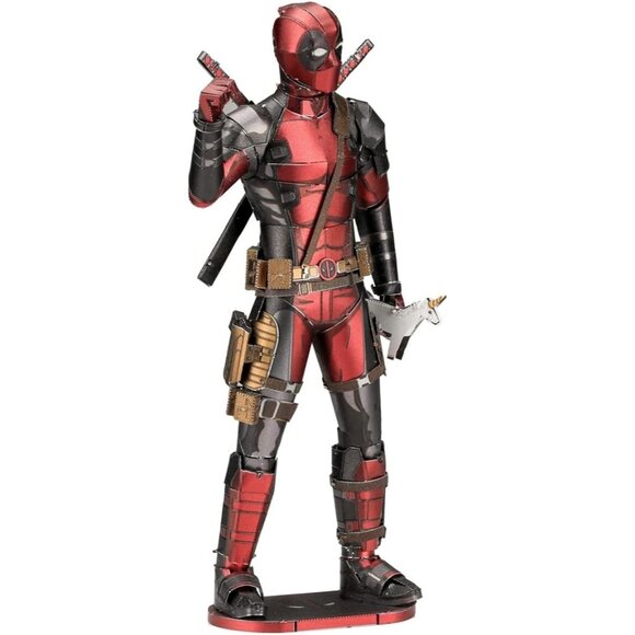 Metal Earth Marvel Comicss Deadpool Model Kit Steel Model MMS326 - Picture 5 of 7